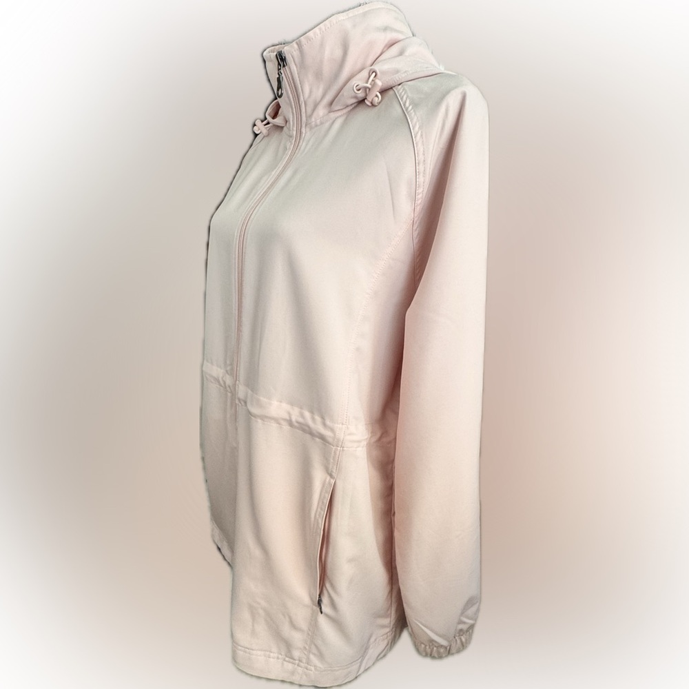 Muted Pink Spring Jacket, Cool Weather, Light Rain, Beautiful Design NWOT XL - Picture 2 of 5